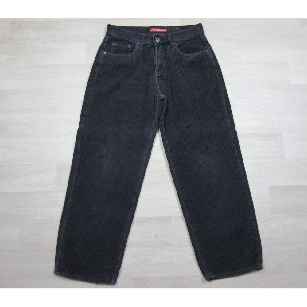 Vintage Y2K Unionbay Corduroy Pants Mens (30x27.5) Baggy Skate Surf Grunge Cyber